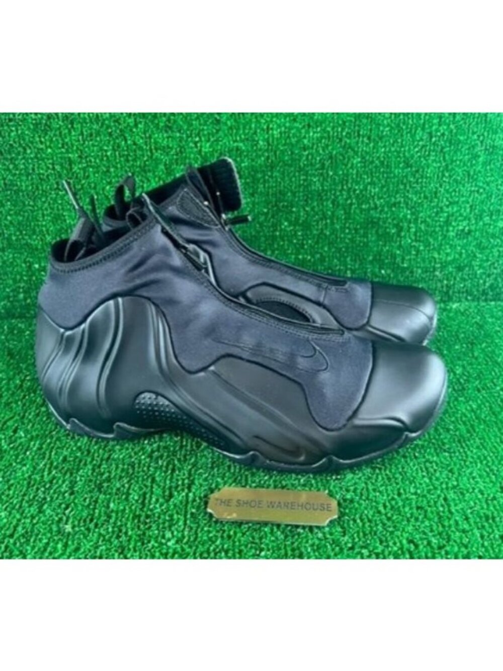 Nike Air Flightposite '25 Black Foamposite Basketball Shoes FV5582-001 Size 9